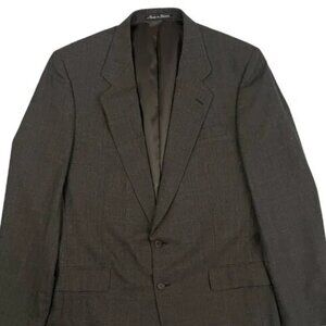 Vintage Mens Pierre Balmain Blazer Size 44 XL (Extra Long) 1970s Wool Glen Plaid